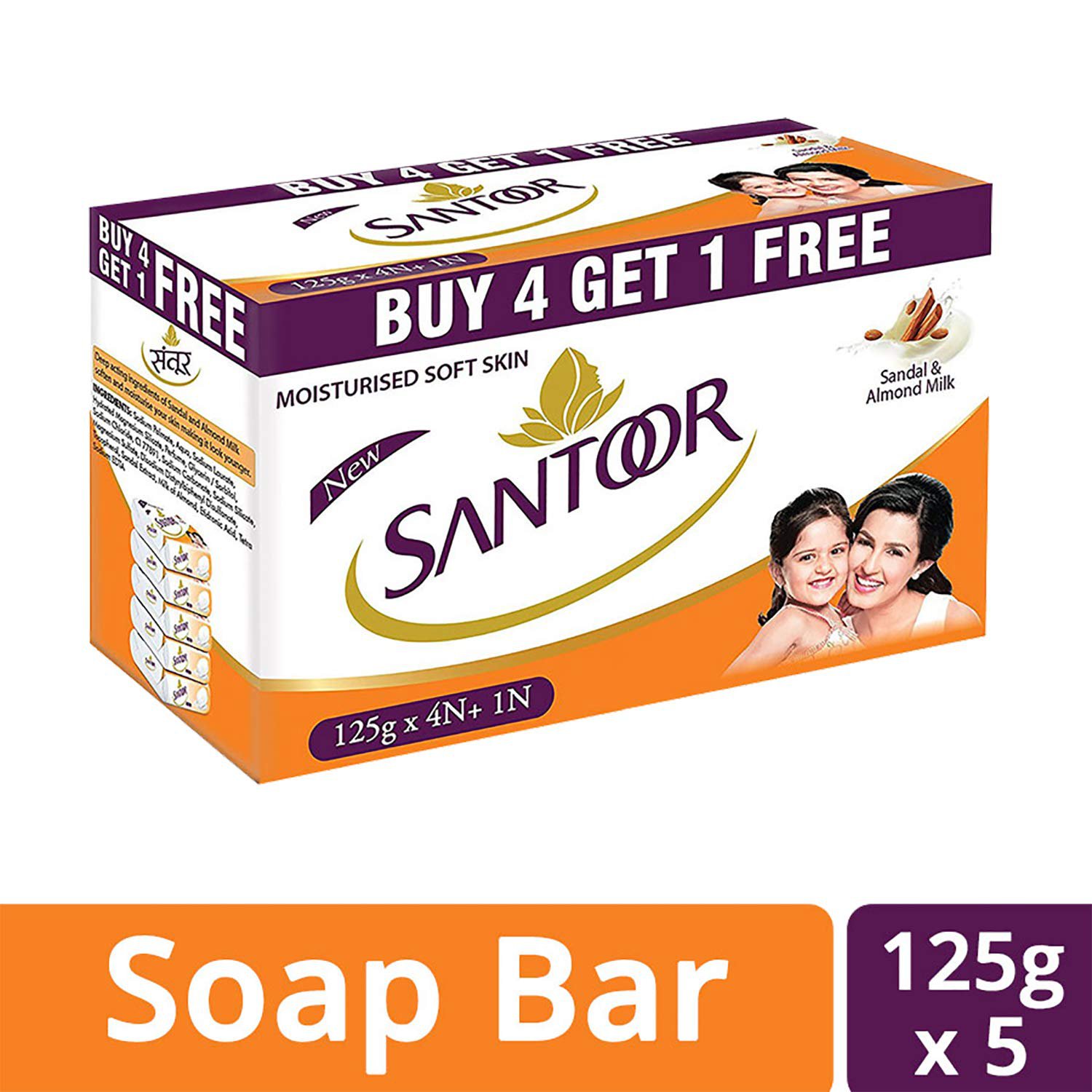 Santoor deals soap price